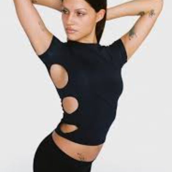 Miaou ZEPHYR TEE - BLACK size L - Picture 4 of 4